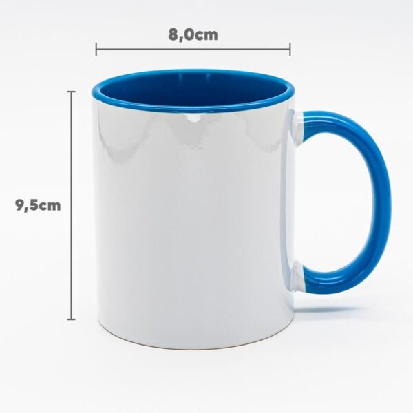 Taza Azul Personalizada - Imagen 4
