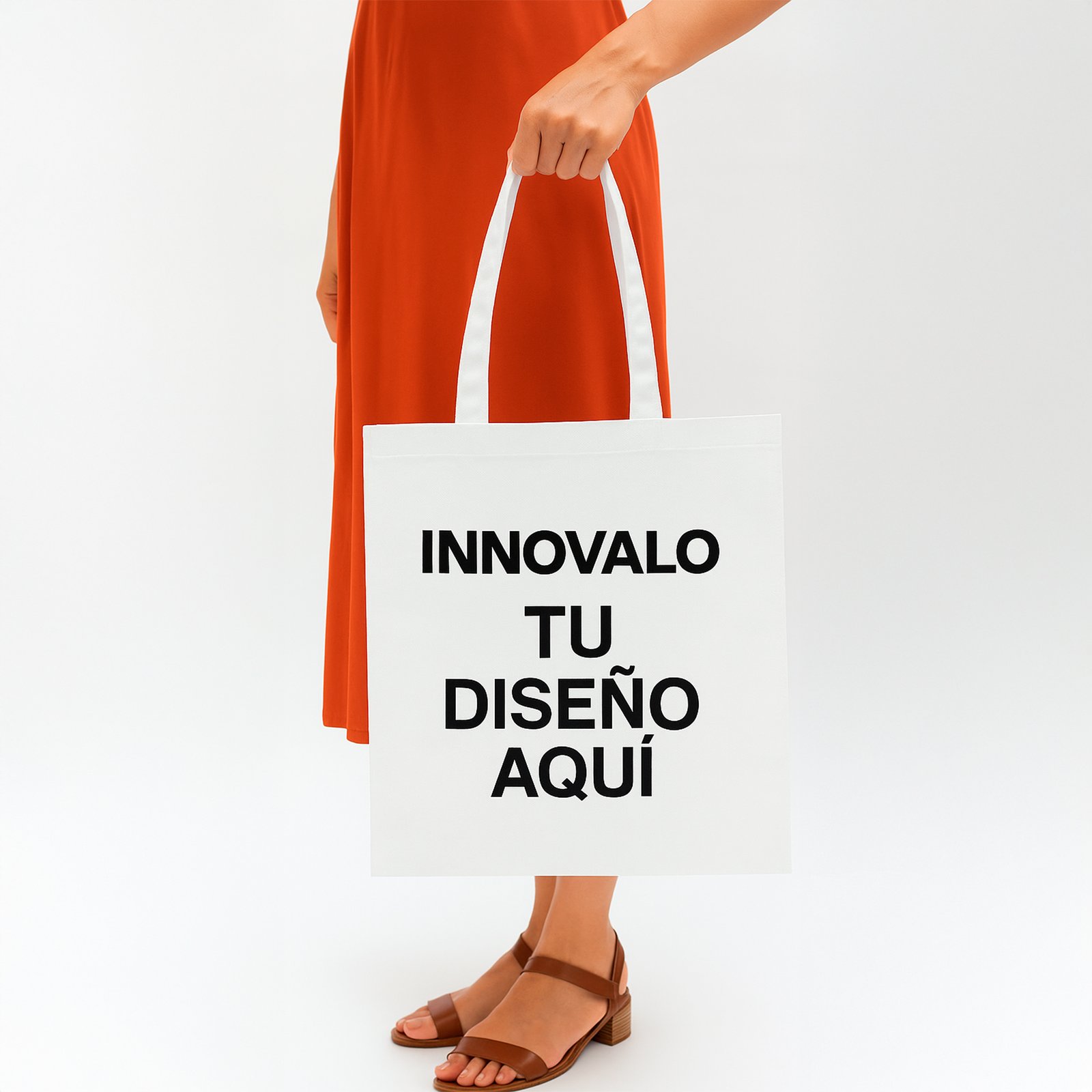 Bolsa no-woven asa larga Personalizada