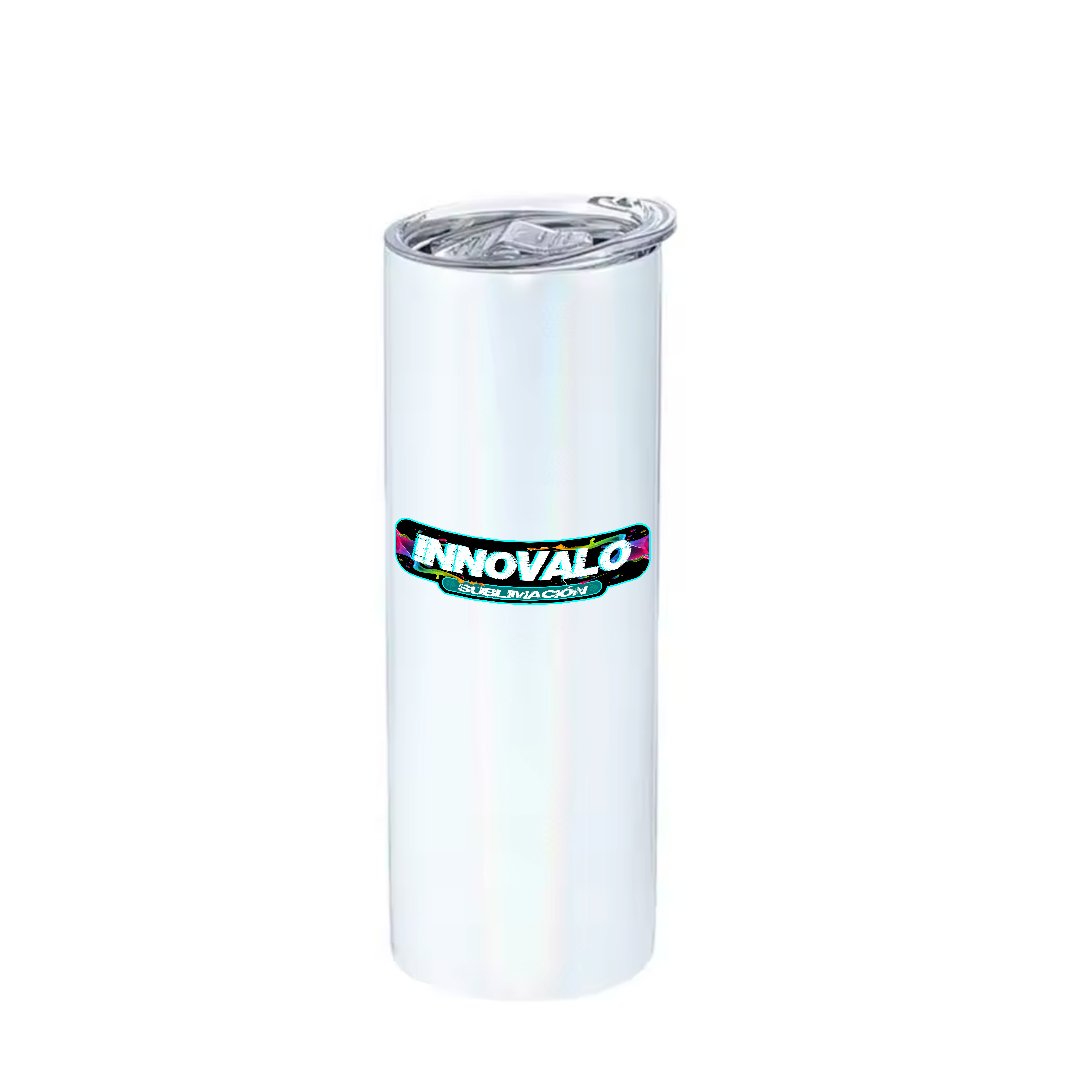 Vaso Tumblers con tapa y pajita