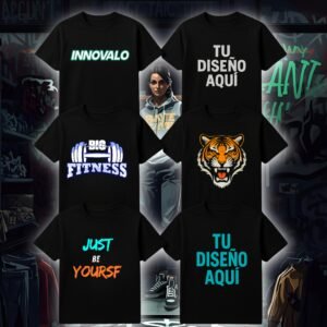 Camiseta Personalizada – Vinilo Textil o DTF